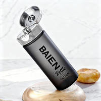 Grado alimenticio 200ml 250ml 360ml Empaquetado de condimentos Tapa abatible Jarabe Miel Botella de plástico para apretar