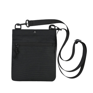 Bolso de hombro de mezclilla para hombre, con cierre de cremallera de 7 pulgadas, informal, para llevar el teléfono, para todas las estaciones, portátil, ligero, de un solo hombro - Product Image 1