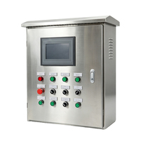 Controlador Lógico PLC Pequeño Personalizado con Panel Táctil LCD para Máquinas de Empaque y Equipos de Bombeo