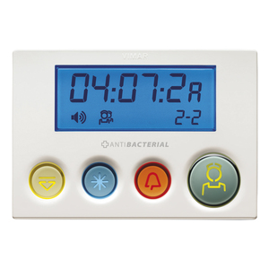 Vimar Antibacterial Display Module 18.2x15.3x7.3mm Wall <b>Switch</b> Control Panel - Product Image 1