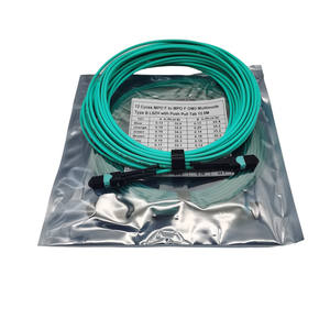 Fábrica de China 8Core 12Core 24Core Cables de conexión de fibra óptica Om4 MM De Fibra <span class=keywords><strong>Optica</strong></span> para centros de datos Red IP - Product Image 4