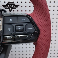 Volant de course en fibre de carbone imprimé par transfert d'eau, compatible avec Toyota Camry LC300 LC250 Hilux, personnalisé en usine OEM
