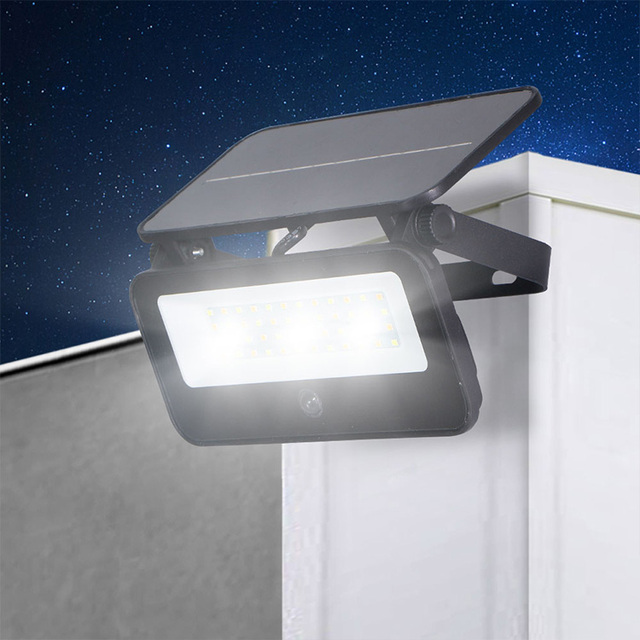 KCD 50W 60W 100W 150W 200W 300W SMD Bridgelux Landscape Waterproof IP67 Remote Control 2 in 1 Solar LED Flood Light for Yard