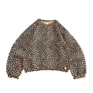 Felpa Sportiva <span class=keywords><strong>con</strong></span> Cappuccio e <span class=keywords><strong>Zip</strong></span> Stile Retrò Europeo e Americano <span class=keywords><strong>con</strong></span> Stampa Leopardata per Coppie Hip-Hop - Product Image 4