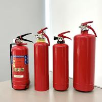 Système compact d'extinction d'incendie pour voiture et cuisine domestique HOWDY, extincteur chimique sec avec certificat ISO EN3 ABC BC EMTPY