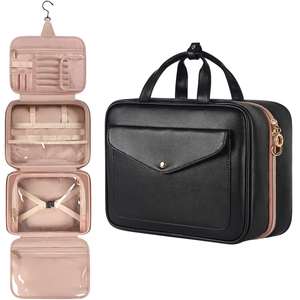 Outdoor Travel <b>Storage</b> Bags Men Women Waterproof PU Toiletry Bag Multi Functional <b>Makeup</b> Cosmetic Bag - Product Image 2