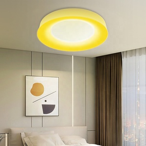 Plafonnier led <span class=keywords><strong>au</strong></span> design moderne, rond tuya, lumière de réveil intelligente, système d'éclairage domestique intelligent - Product Image 4