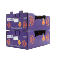 Meilleures ventes - Boîte en carton ondulé personnalisée avec impression de logo - Boîte d'emballage pour fruits
