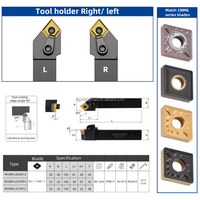 Plaquettes de tournage en carbure personnalisées CNMG160612 HRC55 pour tour CNC, outil de tournage externe, support OEM ODM