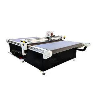 apparel cutting system computer control not die digital flatbed apparel paper pvc pattern cutting plotter machine table