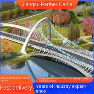 Produsen Kabel Penyangga Jembatan Standar AiSi Asal Tiongkok Memproses Kabel Penyangga Struktur PE & Baja Layanan Pemrosesan Lengkap - Product Image 5