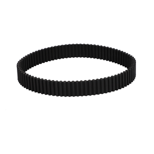 Courroie synchrone en caoutchouc noire double face, courroie industrielle - Product Image 1