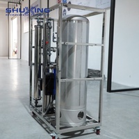 Estación de Recarga de Agua Automática con Filtro de Acero Inoxidable y Tanque, Maquinaria de Tratamiento de Agua para Procesamiento de Alimentos