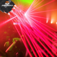 Gants laser LED rechargeables puissants et portables pour la remise des diplômes des nouveaux accessoires de performance de la réunion annuelle de la société Bar Nightclub