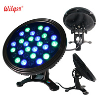 Lumière de bassin submersible RGB IP68 avec boîtier en aluminium 150 °   Câble étanche en verre trempé anti-âge réglable de 10 m – Vente directe usine