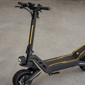 Trottinette électrique en acier à haute teneur en carbone 1200W, propulsion arrière, 48V 18.2Ah, autonomie 50KM, vitesse 55KMH, pneus 11 pouces, freins à disque doubles, entrepôt UE - Product Image 4