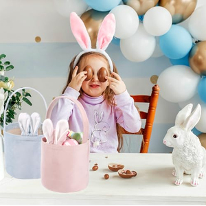 Factory Direct Wholesale 2026 Cute Easter Basket Decorations New Pattern Candy Bags for Wedding Party Decorations - Product Image 3