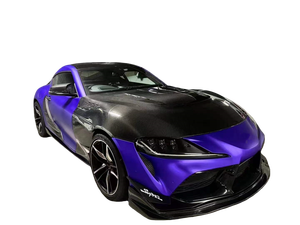 Capot moteur en fibre de carbone de qualité supérieure, style VRS, pour <span class=keywords><strong>Toyota</strong></span> <span class=keywords><strong>Supra</strong></span> MK5 A90 A91, mise <span class=keywords><strong>à</strong></span> niveau, capot en carbone style VRS - Product Image 2