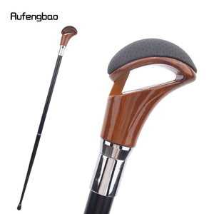 ไม้เท้าเดินป่าลายเสือดาว ด้ามไม้ โลหะผสมสังกะสี 3 ท่อน สำหรับใช้งานกลางแจ้ง - Product Image 1