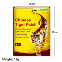 Sumifun Exclusivité Transfrontalière pour Patch Analgésique Tiger Balm pour le Soin des Articulations, Soulagement de la Douleur pour la Spondylosis Cervicale et l'Arthrite Rhumatoïde