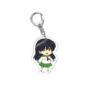 33 styles de figurines <span class=keywords><strong>Inuyasha</strong></span> Sesshoumaru, porte-clés en acrylique imprimé UV, personnage d'anime, porte-clés en plastique, décoration, cadeau - Product Image 5