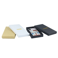 Fábrica de lujo al por mayor personalizado caja del teléfono celular caja de papel de embalaje cajas de cajón rígido para la caja del teléfono móvil