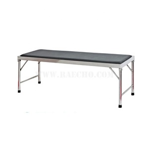 Table <span class=keywords><strong>d</strong></span>'examen à bon prix, en acier inoxydable, pour <span class=keywords><strong>hôpital</strong></span>, clinique, table <span class=keywords><strong>d</strong></span>'examen pour patients, canapé, mobilier <span class=keywords><strong>d</strong></span>'<span class=keywords><strong>hôpital</strong></span> - Product Image 4