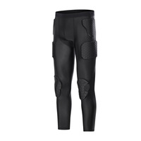Pantalons de compression de basketball rembourrés en EVA personnalisés, pantalons longs de football, équipement de protection sportive, collants de sécurité