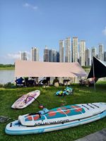 Stand gonflable Paddleboard Surf 10'6 "* 32" * 6 "Pas cher SUP Paddleboard Drop Stitch Matériel pour Waterplay Surf