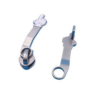 Tirador de cremallera metálico de 60 mm con forma de dibujos animados para bolsos, maletas infantiles y herrajes - Product Image 5