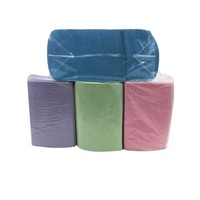 Bavette dentaire en tissu 3 plis, jetable, rose et noir, pour tatouage