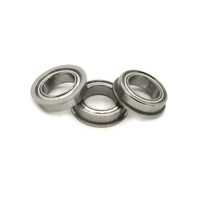 Pengiriman cepat MF148ZZ Flange Bearing ukuran 8x14x4mm