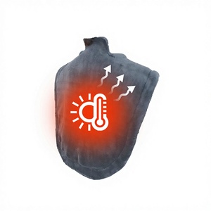 Back Body Heating Pad Neck & Shoulders Wrap Heated Pad Pain Relief 220V EU Plug - Product Image 1