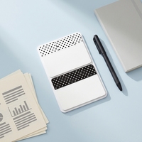 Bloc-notes adhésif inscriptible, étiquettes à grille de points, bloc-notes en papier multicolore pour le bureau et les études