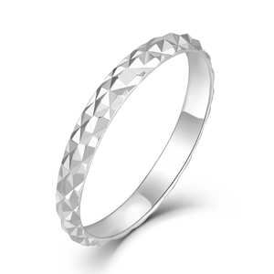 Perhiasan mewah kustom hadiah 18k berlapis emas mawar 925 berlapis perak murni janji pertunangan cincin pernikahan wanita - Product Image 5