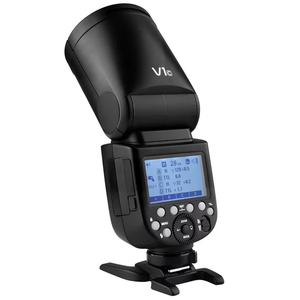 DF Wholesale Original GodoxV1-S Round Head Camera Flash Speedlite for Camera Models Shoot Flash Outside Outdoor Flash Led <b>Light</b> - Product Image 2