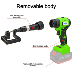 <span class=keywords><strong>Pince</strong></span> <span class=keywords><strong>à</strong></span> ongles rechargeable SUBAO GL8A GL9X 21V, perforateur, riveteuse électrique, outil de sertissage en aluminium - Product Image 3