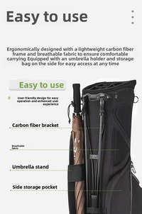 Bolsa de Golf Dericsson de 14 Compartimentos, Ligera e Impermeable, con Doble Correa para el Hombro y Logotipo Personalizado para Hombre - Product Image 6