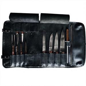 Étui de Rangement pour Couteaux de Chef en Cuir Premium – Organisateur Professionnel d'Outils Culinaires Anti-Odeur et Entièrement Protecteur - Product Image 1