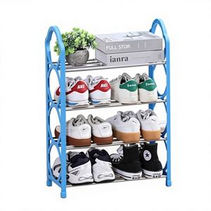 CASAMAX WL AE-6004-4 Zapatero Metálico 41x19x60cm Moderno Elegante para Almacenamiento en el Hogar - Product Image 1