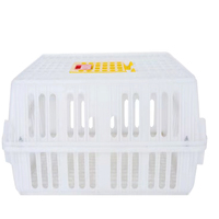 Nouveau Meilleur Prix BeYou H-Type 5KG Caisse de Transport en Plastique pour Poulets et Canards, Cage d'Élevage pour Volailles Vivantes