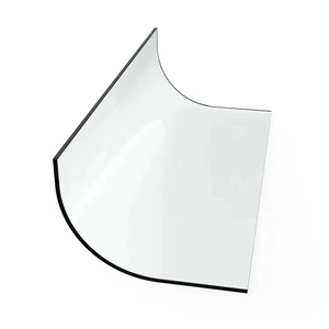 Cong kính Bảng điều chỉnh nhiều lớp uốn cong tấm cho cầu thang kính, vòi hoa sen cửa ra vào, hồ cá, đường cong Tempered Glass - Product Image 5