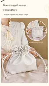 Borsa da viaggio con Logo personalizzato per donna portatile con coulisse rosa <span class=keywords><strong>piccola</strong></span> custodia impermeabile per trucco cosmetico in pelle sintetica - Product Image 4