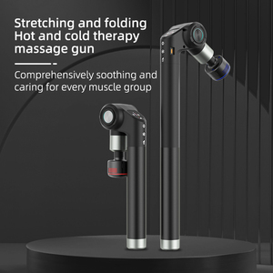 Pistolet de massage thermique sans balais puissant à 4 vitesses, 25 kg de force de poussée, rechargeable, pour la récupération sportive (OEM/ODM) - Product Image 2