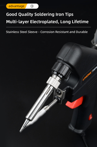 Pistola <span class=keywords><strong>de</strong></span> <span class=keywords><strong>Soldar</strong></span> LK380 <span class=keywords><strong>de</strong></span> 80W con Alimentador Automático <span class=keywords><strong>de</strong></span> Estaño, Operación con una Sola <span class=keywords><strong>Mano</strong></span>, Máquina <span class=keywords><strong>de</strong></span> Soldadura para Reparaciones - Product Image 6