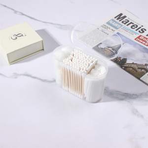 Atacado OEM Cotonetes Descartáveis + Bolas De Algodão + Algodão Pad Set para Maquiagem - Product Image 6