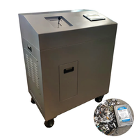 Mesin Penghancur Hard Disk Otomatis Mingxin 15kW PLC Core, Ramah Lingkungan, Keamanan Tinggi, Penghancur Data, Daur Ulang Industri/Kantor