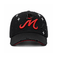 Nouvelle Arrivée Mz G5 Casquettes pour Hommes 5 Panneaux avec Strass, Casquettes à Visière Courbée 6 Panneaux, Casquettes de Baseball Originales avec Broderie Personnalisée