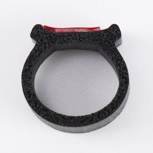 Car Door Sealing <b>Strip</b> Small D Door Sealing <b>Strip</b> 10 mm High EPDM <b>Rubber</b> Sealing <b>Strip</b> With Glue - Product Image 2