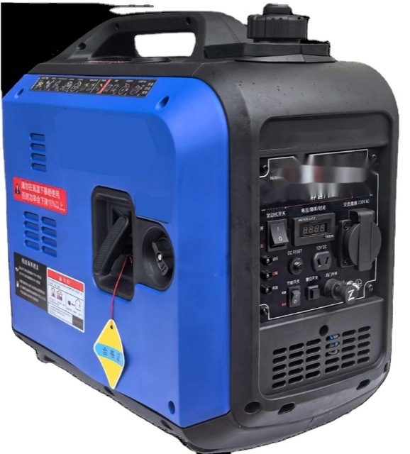 Portable Quiet Gasoline Inverter Generator 230V for Home & RV Outdoor Use 2-9KW Range
